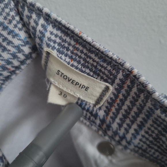 COPY - NWOT Madewell Stovepipe Jeans Glen Plaid Edition - Picture 8 of 8